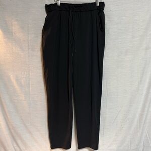Lululemon Keep Moving Pant Black Luxtreme Drawstring Size 10